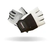 MADMAX Fitness rukavice - MFG 444, bílá, S