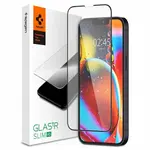 Spigen Glass FC Tvrzené sklo, iPhone 13 / 13 Pro / 14 / 16e / 17e, černé