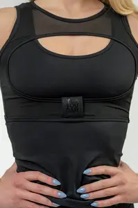 Nebbia Dámské kompresní tílko INTENSE Ultra 835, černá, S