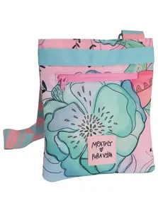 Meatfly dámská kabelka X Pura Vida Dixie Mint Flowers | Modrá | Velikost One Size