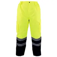 Kalhoty zimní reflexní, žluté, vel. 3XL, LAHTI PRO