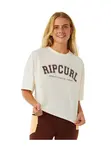 Rip curl dámské tričko Rss Crop Bone | Bílá | Velikost M