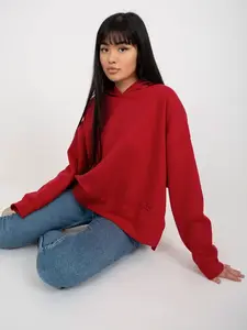 Sweatshirt-TW-BL-2002.11-dark red