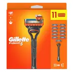 Gillette Fusion5 Pánský Holicí Strojek, 1 Holicí Strojek, 11 Náhradních Hlavic