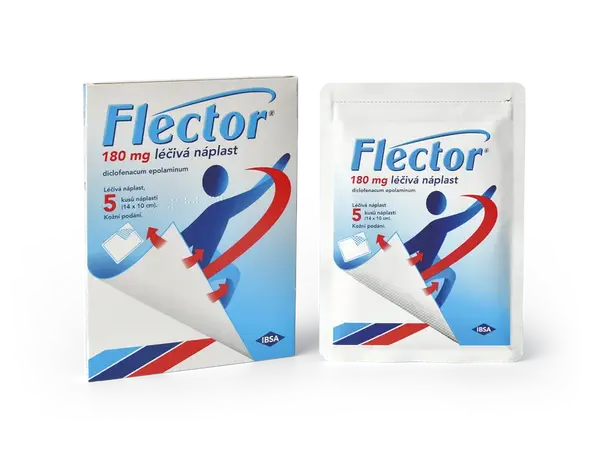 Flector 180mg 5 náplastí