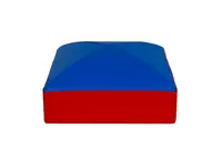 Theratoys Balančný modul - kameň, 40 x 19 x 40 cm Farba: Modro-červená