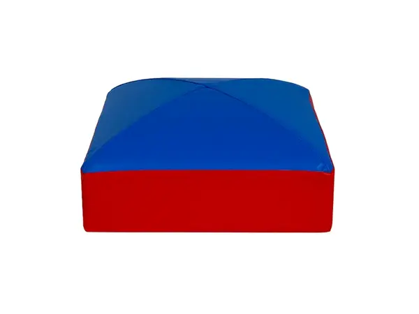 Theratoys Balančný modul - kameň, 40 x 19 x 40 cm Farba: Modro-červená