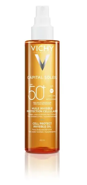 VICHY CAPITAL SOLEIL Neviditelný olej SPF50+ 200ml