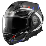 Překlopná moto přilba LS2 FF901 Advant X C Future Gl White Blue P/J XXL (63-64)