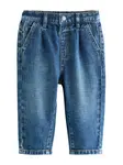 Next Džínsy  modrá denim