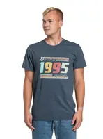 Meatfly pánské tričko 1995 Navy Heather | Modrá | Velikost L