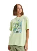 Roxy dámské tričko Dreamerwomen Butterfly | Zelená | Velikost M | 100% bavlna