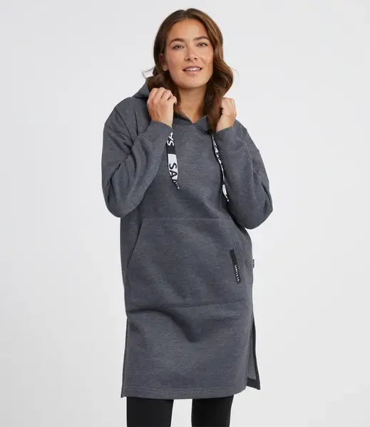 Dámské mikinové šaty cresside sam 73 šedá xs