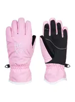 Roxy dětské zimní rukavice Freshfield Girl Glov Pink Frosting | Růžová | Velikost M
