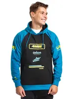 Meatfly pánská technická mikina Gravel Petrol Dakar | Modrá | Velikost S