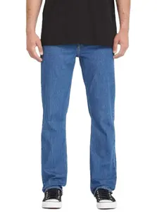 Volcom pánské rifle Solver Denim Bold Blue | Modrá | Velikost 32 x 33