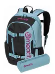 Meatfly batoh Basejumper Aqua / Pink 22 L + PENÁL ZDARMA | Růžová | Objem 22 L