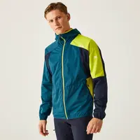 Pánská softshellová bunda regatta tarvos vii petrolejová/žlutá xxl