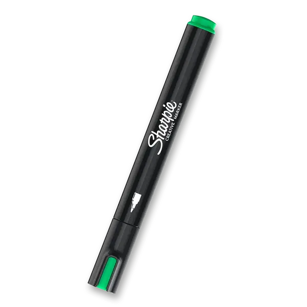 Akrylový popisovač Sharpie Acrylic Marker Bullet - smaragdově zelený