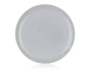 Mělký talíř Diwali 25 cm, šedé sklo