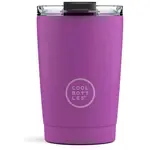 COOL BOTTLES TERMO 330 ML Nerezový termohrnček, fialová, veľkosť 330 ML