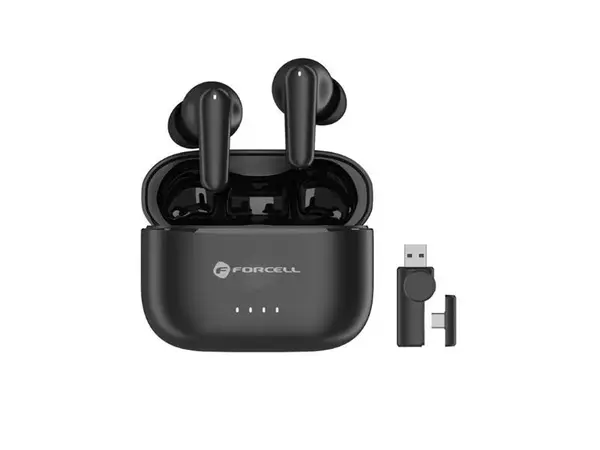 Sluchátka Bluetooth FORCELL F-Audio Super Clear Calls Black