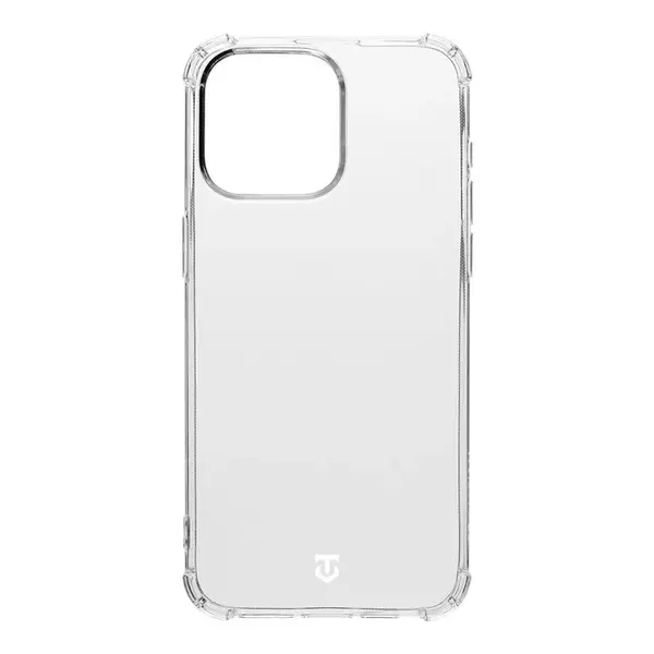 Zadní silikonový kryt Tactical Plyo pro Apple iPhone 15 Pro Max, transparentní