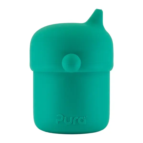 Pura my-my silikónový pohárik s náustkom - Mint