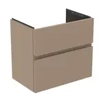 Ideal Standard Finesse - Umývadlová skrinka, 60x38x55 cm, 2 zásuvky, Matt Greige E3379UP