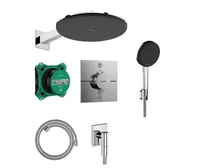 Hansgrohe Raindance Alive S - Sprchový set s termostatom pod omietku, priemer 30 cm, 3 prúdy, chróm 24630000