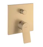 Hansgrohe Vivenis - Batéria pod omietku, na 2 spotrebiče, kefovaný bronz 75416140