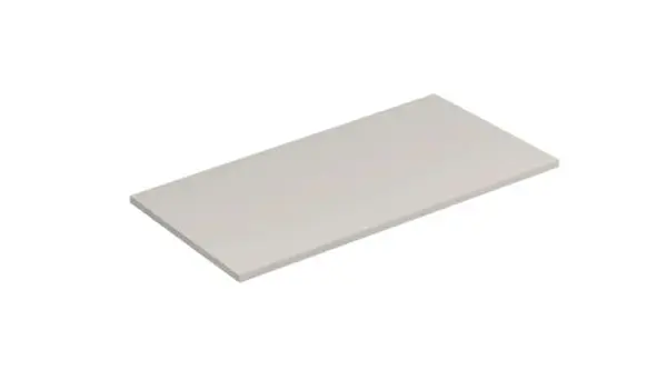 Kludi Icos - Doska pod umývadlo 100x50 cm, matná pieskovo sivá 50T100O2