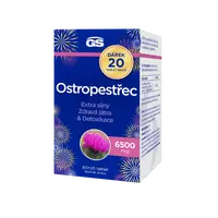 GS Ostropestřec 6500 mg, 60+20 tablet NAVÍC, dárkové balení 2025