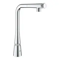 Grohe Zedra SmartControl - Dřezová baterie s výsuvnou koncovkou, SmartControl, chrom 31593002