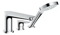 Hansgrohe Talis E - Tříotvorová vanová baterie, chrom 71730000