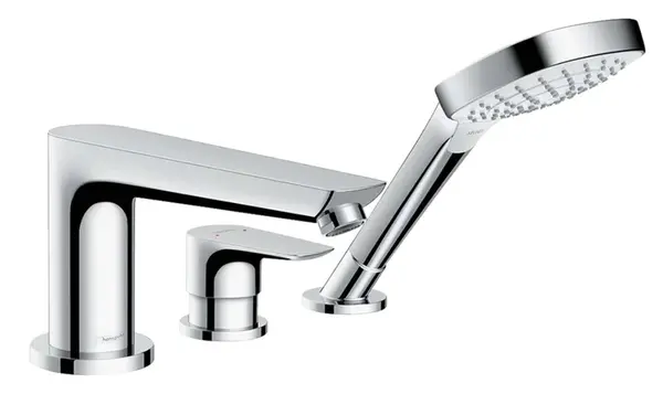 Hansgrohe Talis E - Tříotvorová vanová baterie, chrom 71730000