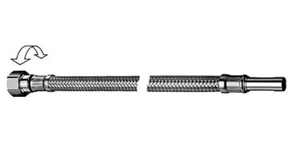 Schell Clean-Flex S - Pružné flexi-hadičky, chrom 103270699