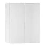 Aqualine Vega - Galerka se zrcadlem, 60x70x18 cm, bílá VG060