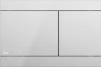 Alcadrain Flat - Ovládání splachování, nerez polomat FUN-INOX