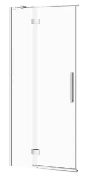 Cersanit Crea - Sprchové dveře 90x202 cm, levé, chrom/čiré sklo S159-005