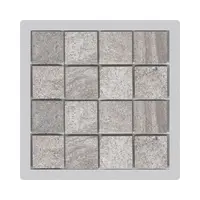 Alcadrain Rošty - Rošt pro vložení dlažby 9x9 cm, nerez MPV016