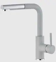 Alveus Siros - Dřezová baterie s výsuvnou koncovkou, concrete/nerez 1129044