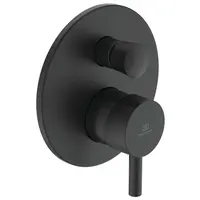 Ideal Standard CeraLine - Vanová baterie pod omítku s tělesem, černá A6939XG