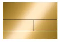 Tece TECEsquare - Ovládání splachování, lesklá zlatá 9240839