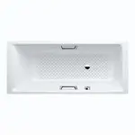 Kaldewei Ambiente - Vana Puro Star 659, 180x80 cm, otvory pro madla, Perl-Effekt, celoplošný antislip, bílá 255934013001