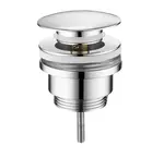 Sapho Příslušenství - Umyvadlová výpusť, Click-Clack, chrom CV1002