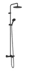 Hansgrohe Vernis Blend - Sprchový set Showerpipe 240 s vanovým termostatem, 2 proudy, matná černá 26899670
