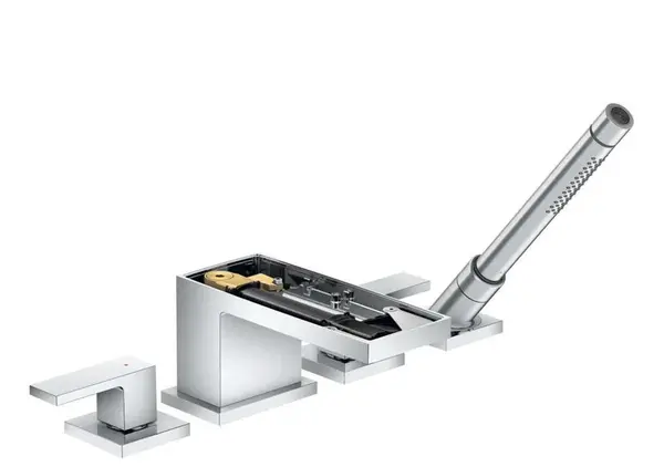 Axor MyEdition - Vanová baterie, 4-otvorová instalace, chrom/bez destičky 47432000