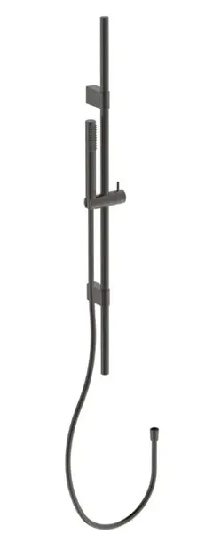 Ideal Standard Idealrain - Set sprchové hlavice, tyče a hadice, Magnetic Grey A7617A5