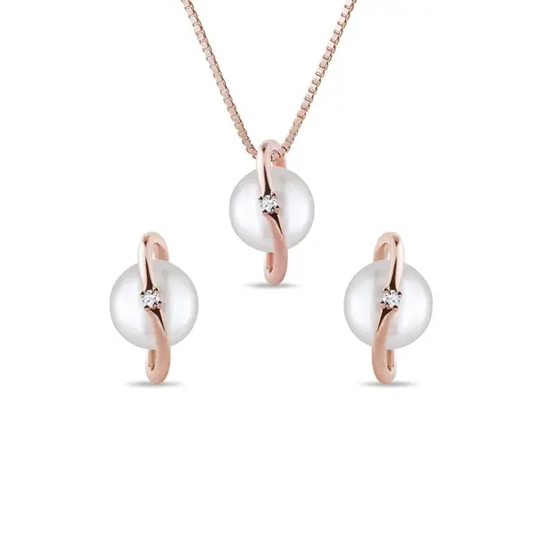 Perlová súprava KLENOTA